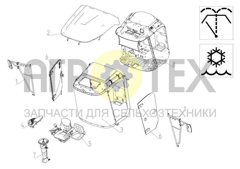 Чертеж Рабочее место (КСУ-2.06.00.000Ф)